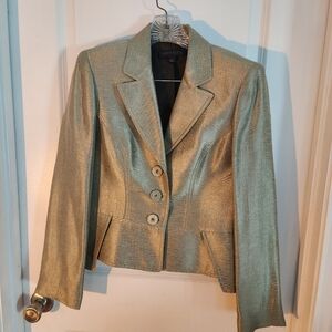 Anne Klein Mint/emerald 2 piece suit